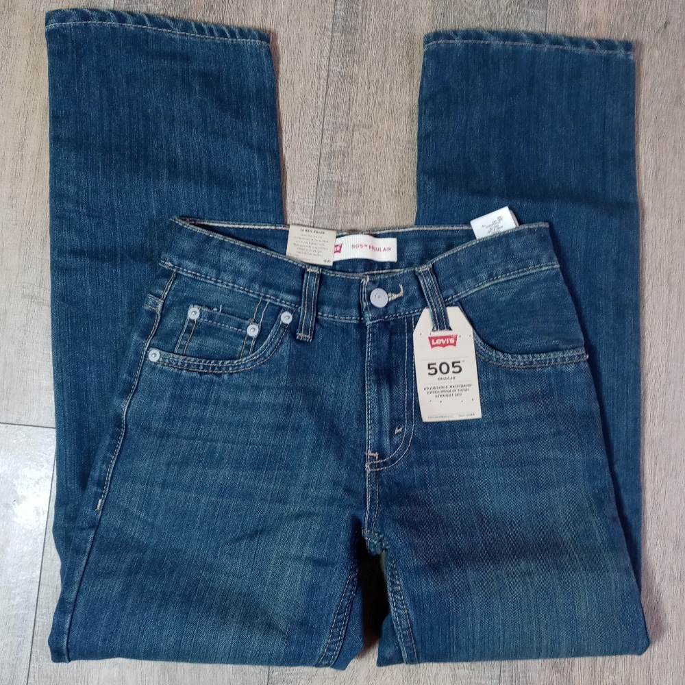 Levi's 505 12 Regular Straight Leg Jeans 26×26